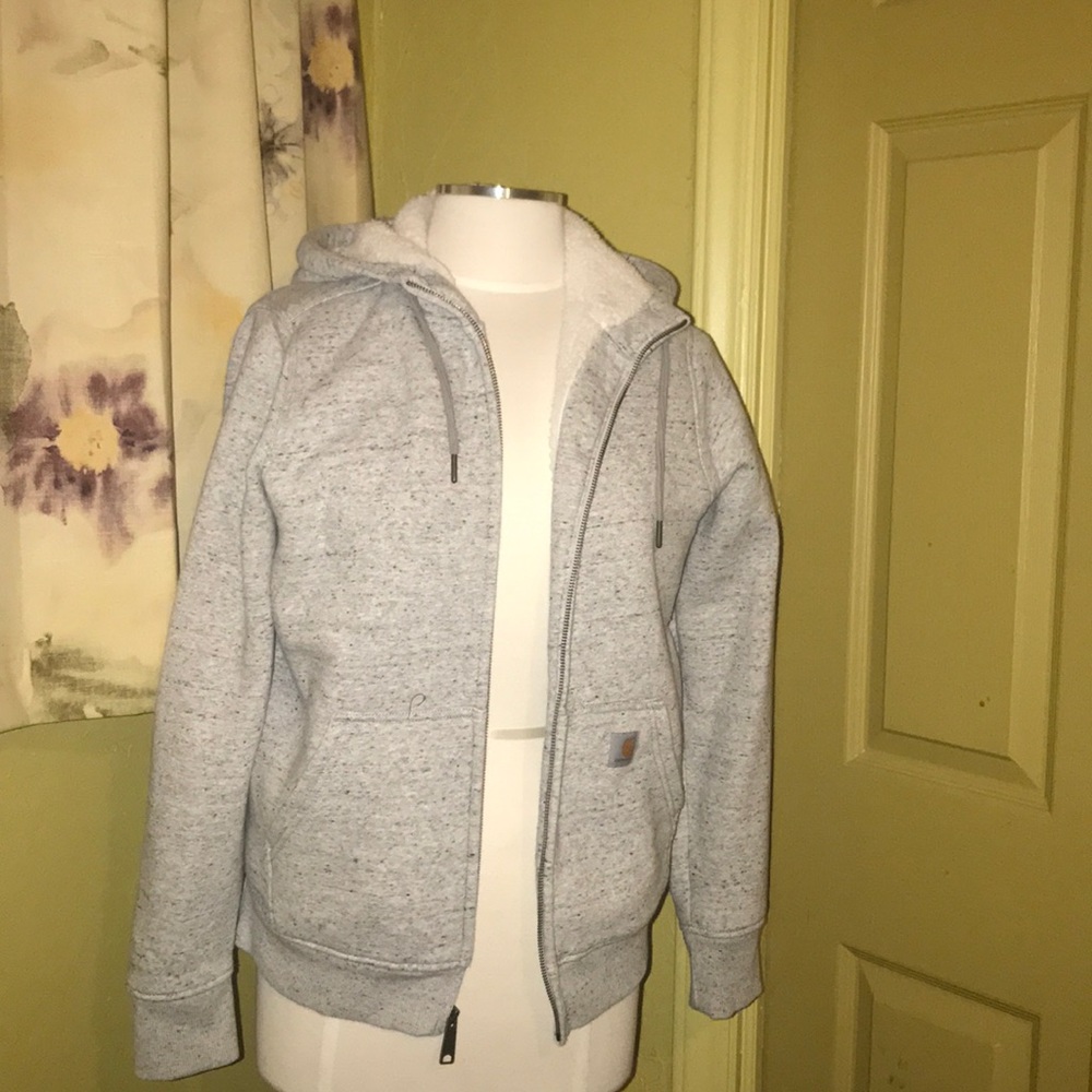 Carhartt Fleece Lined Sweatshirt Jacket